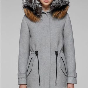 Mackage Alexa Wool Coat, Size XXS